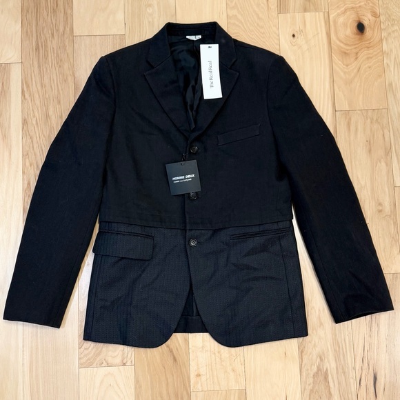 NWT Comme Des Garcons Homme Deux Men’s Cotton Blazer